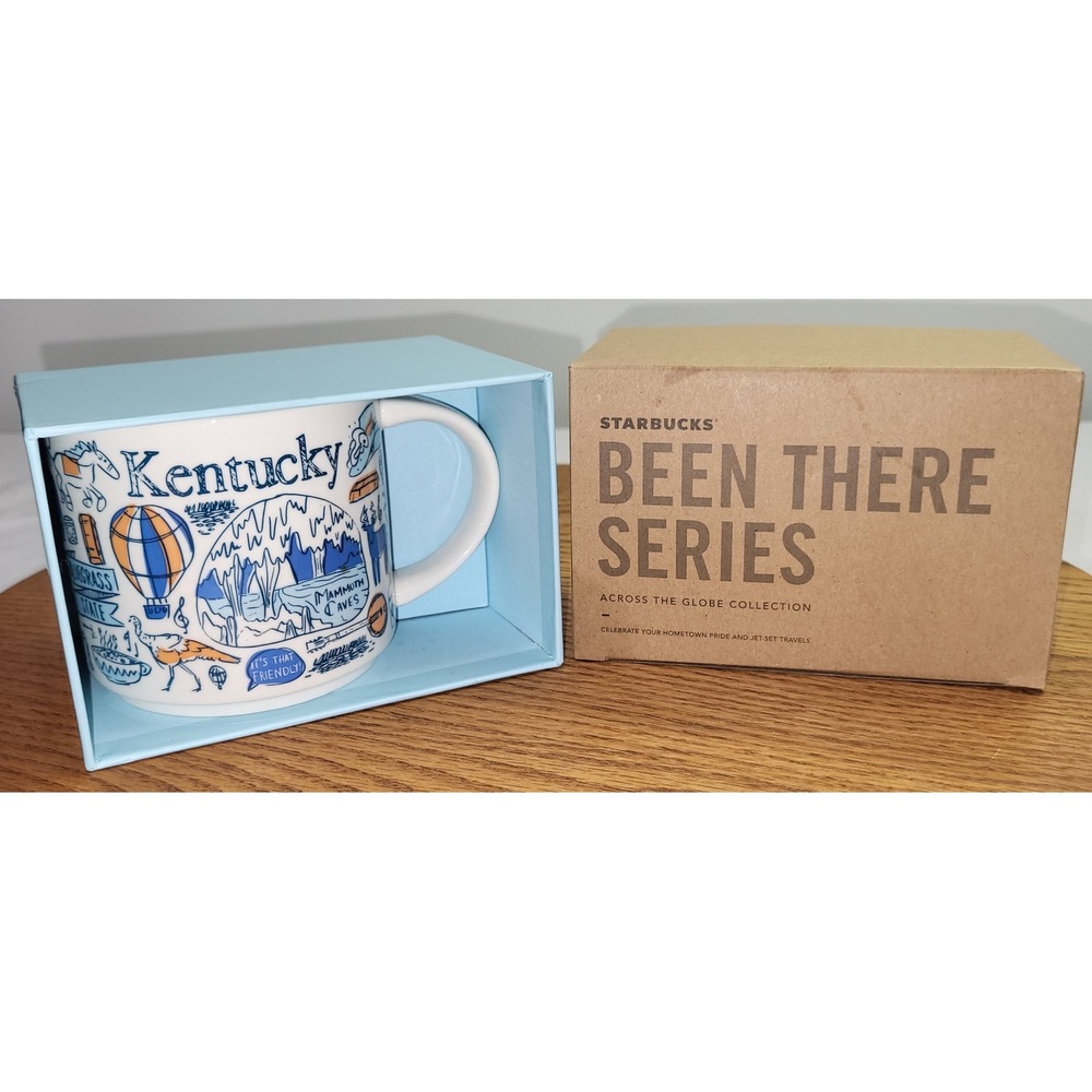Kentucky Starbucks coffee Cup Mug 14oz Been There Series NEW With Box Retired